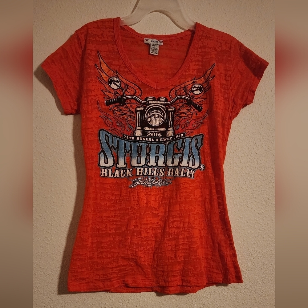 Sturgis Classy Brand 2016 Motorcycle Rally T-shirt Junior size XL
